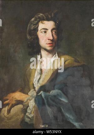 Johann Georg Dathan, Paul Egell, le sculpteur Paul Egell, sculpteur suédois Paul Egell (1691-1752), peinture, vers 1730, huile sur toile, hauteur, 87 cm (34,2 po), largeur, 67 cm (26,3 pouces) Banque D'Images