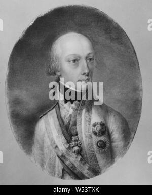 Femme de Joseph Kreutzinger, Français I, 1768-1835, German-Roman Français II (empereur ?), peinture, gouache, hauteur, 5 cm (1,9 po), largeur, 3 cm (1.1 pouce Banque D'Images