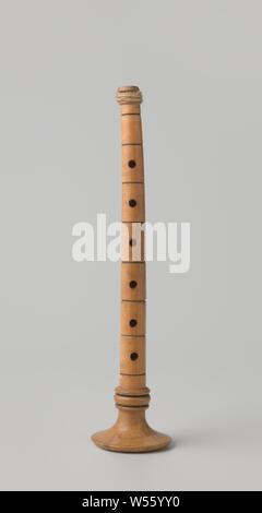 Tuyaux, d'une cornemuse de la cornemuse, cornemuse, musette, anonyme, France, ch. 1400 - c. 1950, bois (matière végétale), h 20,0 cm × 4,5 cm d Banque D'Images