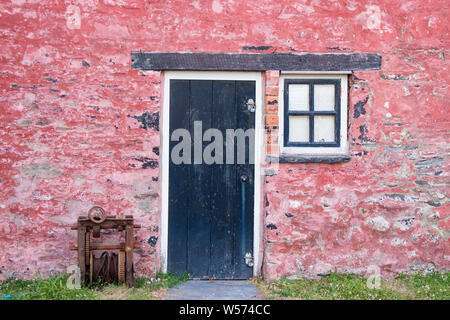 Une grange colourfull, Grande-Bretagne, Royaume-Uni Banque D'Images