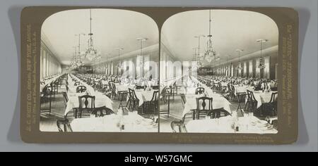 Salle à manger de l'Hôtel Grand Union, Saratoga Springs, États-Unis d'Amérique, H.C. White and Co., 1903 Banque D'Images