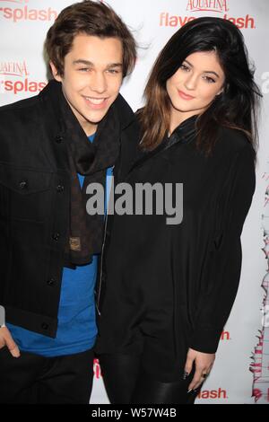 Austin Mahone Kylie Jenner 2014 Photo de John Barrett/PHOTOlink Banque D'Images