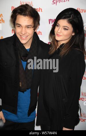 Austin Mahone Kylie Jenner 2014 Photo de John Barrett/PHOTOlink Banque D'Images