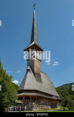 Dans l'église, Monastère Barsana, Maramures, Roumanie Banque D'Images