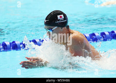 Gwangju, Corée du Sud. 26 juillet, 2019. €Ippei Watanabe (JPN) Natation : 18e Championnats du monde FINA 2019 Gwangju men's 200m brasse finale à l'Aquatics Centre International de Nambu à Gwangju, Corée du Sud . Credit : YUTAKA/AFLO SPORT/Alamy Live News Banque D'Images