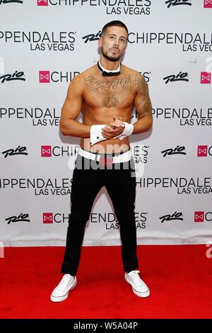 Las Vegas, NV, USA. 26 juillet, 2019. Vinny Guadagnino présents pour Vinny Guadagnino avec Chippendales, Rio All-Suite Hotel & Casino, Las Vegas, NV le 26 juillet 2019. Credit : JA/Everett Collection/Alamy Live News Banque D'Images