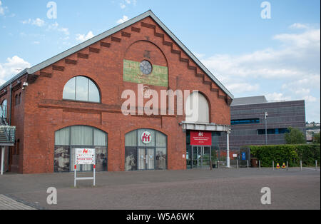 National Waterfront Museum, Swansea, Pays de Galles, Royaume-Uni. 25 juillet 2019. Banque D'Images