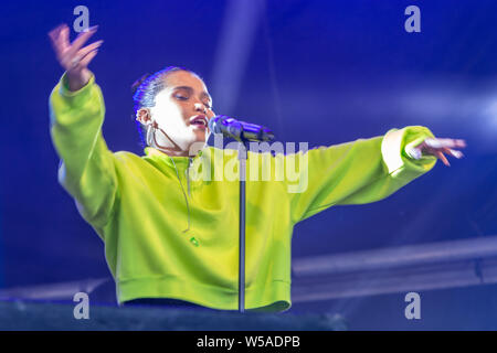 Walton-on-Thames, Samedi 20 Juillet, 2019. Le Barrio Fiesta London est le plus grand d'Europe la France festival philippine qui est dans sa 35e année. Banque D'Images