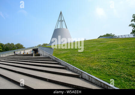 Delft, Pays-Bas. 27 juillet, 2019. DELFT, 07-05-2019, les instituts d'enseignement néerlandais, Université de Technologie de Delft, TU Delft, Technische Universiteit, bibliothèque, Bibliothèque nationale : Crédit Photos Pro/Alamy Live News Banque D'Images