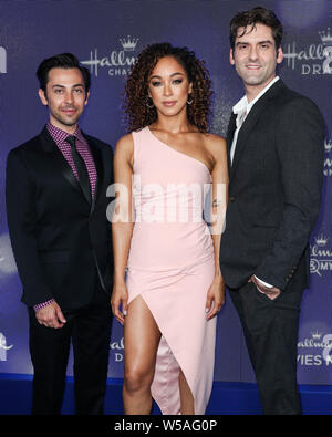 Los Angeles, États-Unis. 26 juillet, 2019. BEVERLY HILLS, LOS ANGELES, CALIFORNIE, USA - 26 juillet : Blake Argent, Chaley Rose et Joey arrivent à Fikins The Hallmark Channel et marque les films et les Mystères de l'été 2019 le TCA Press Tour qui a eu lieu à une résidence privée le 26 juillet 2019 à Beverly Hills, Los Angeles, Californie, États-Unis. (Photo par Xavier Collin/Image Crédit : Agence de Presse) L'agence de presse Image/Alamy Live News Banque D'Images