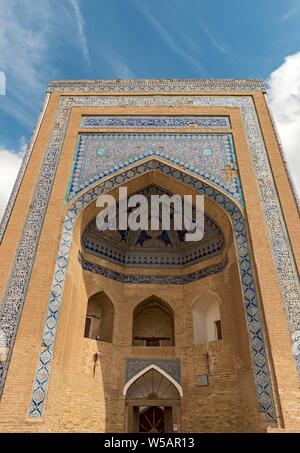 Allakuli Khan Madrasah, Khiva, Ouzbékistan Banque D'Images