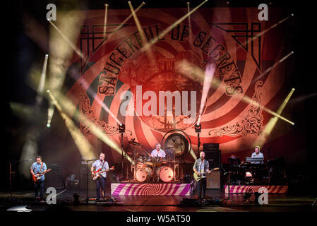 Nick Mason a Saucerful of Secrets Rock psychédélique effectué un show de Toronto. Banque D'Images