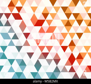 Triangles colorés seamless background géométrique Banque D'Images