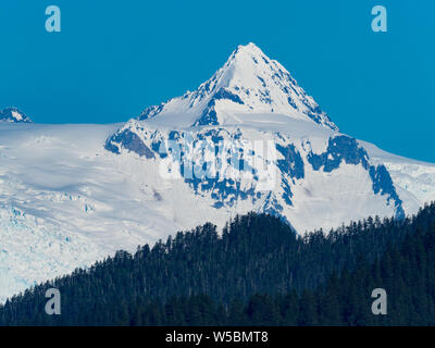 Vue imprenable de Kenai fjords National Park en Alaska, USA Banque D'Images