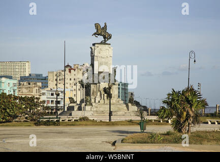 Monument à Antonio Maceo Grajales à La Havane. Cuba Banque D'Images