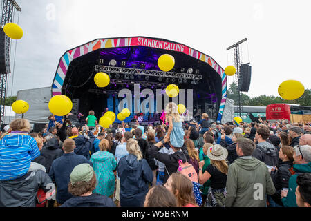 Standon, UK. Samedi 27 juillet 2019. Elvana fonctionne à Standon Composant situé dans le pittoresque en raison de Standon Seigneurie © Jason Richardson / Alamy Live News Banque D'Images