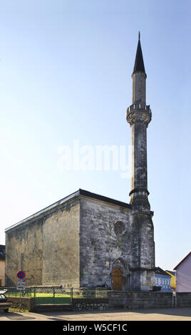 Mosquée Fethija à Bihac. La Bosnie-et-Herzégovine Banque D'Images
