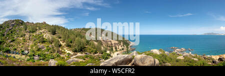 Vue panoramique de la mer à Trung Luong Phu Cat, province de Binh Dinh, à environ 30km de la ville de Quy Nhon. C'est l'une des attractions touristiques populaires à Qu Banque D'Images