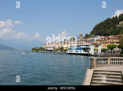 BELLAGIO, ITALIE, 19 juin 2019 - Vue de Bellagio, un petit village sur le lac de Como, Italie. Banque D'Images