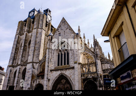 L'église de Notre-Dame de Rouen, Normandie, France Banque D'Images