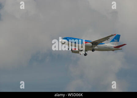 2009 des arrivées de l'aéroport de Manchester Banque D'Images