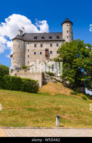 Szczecin, Pologne - 18 juillet 2019 : Le château royal, Szczecin, l'une des plus belles forteresses sur le sentier des nids d'aigles en Pologne. Banque D'Images