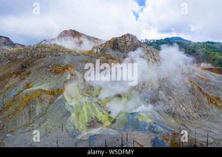 Volcan Garbuna Kimbe Bay, Nouvelle, la Grande-Bretagne, la Papouasie-Nouvelle-Guinée Banque D'Images