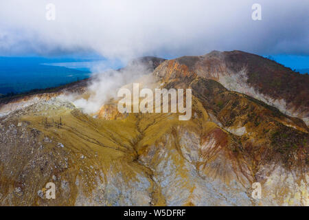 Volcan Garbuna Kimbe Bay, Nouvelle, la Grande-Bretagne, la Papouasie-Nouvelle-Guinée Banque D'Images