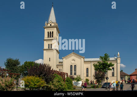 St Joseph's Cathédrale Catholique, ancien Sighisoara, Roumanie Banque D'Images