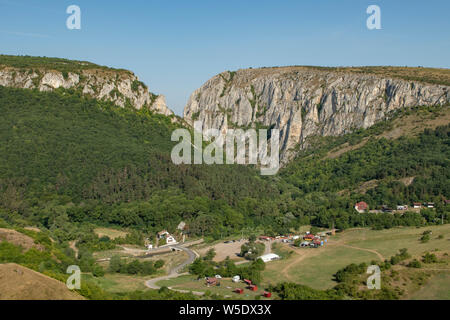 Les Gorges de Turda, près de Cluj Napoca, Roumanie Banque D'Images