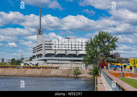 Sevkabel Port, Saint Petersburg, Fédération de Russie Banque D'Images