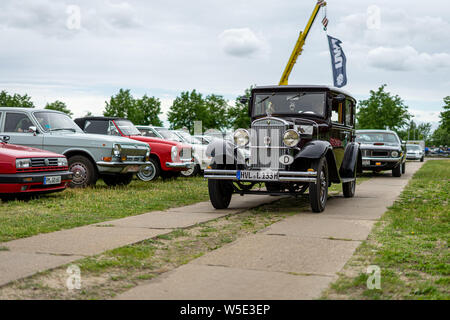 PAAREN IM GLIEN, ALLEMAGNE - 08 juin, 2019 voiture rétro : Wanderer W10, 1930. Die Oldtimer Show 2019. Banque D'Images