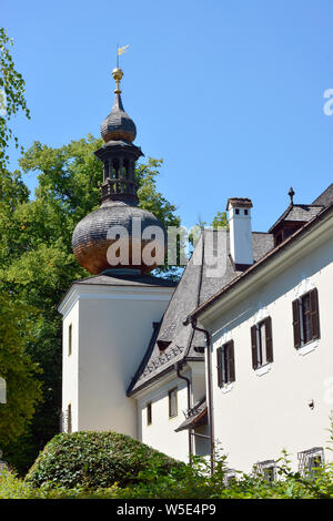 Schloss Ort, château, terres Landschloss Ort, Gmunden, Autriche, Europe Banque D'Images