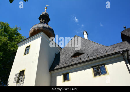 Schloss Ort, château, terres Landschloss Ort, Gmunden, Autriche, Europe Banque D'Images