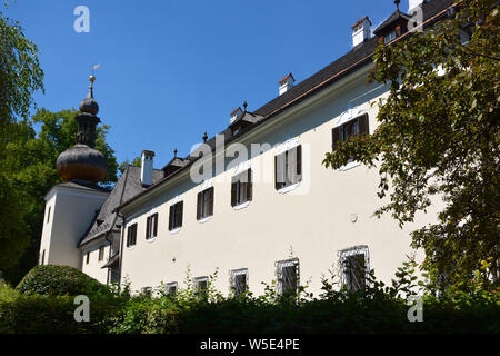 Schloss Ort, château, terres Landschloss Ort, Gmunden, Autriche, Europe Banque D'Images