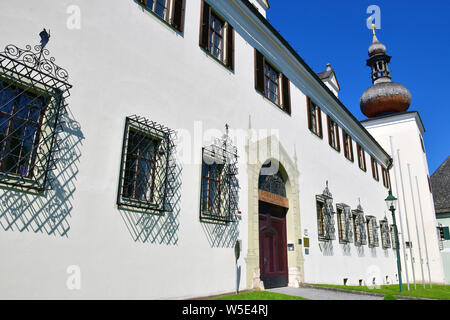 Schloss Ort, château, terres Landschloss Ort, Gmunden, Autriche, Europe Banque D'Images