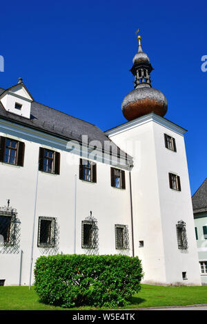 Schloss Ort, château, terres Landschloss Ort, Gmunden, Autriche, Europe Banque D'Images