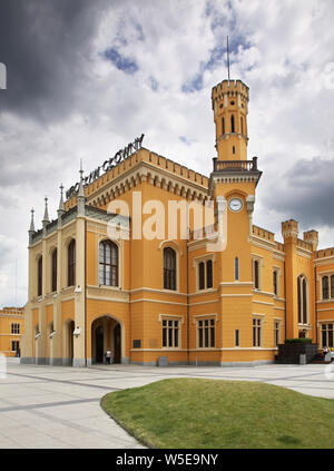 Wroclaw Glowny railway station. Pologne Banque D'Images