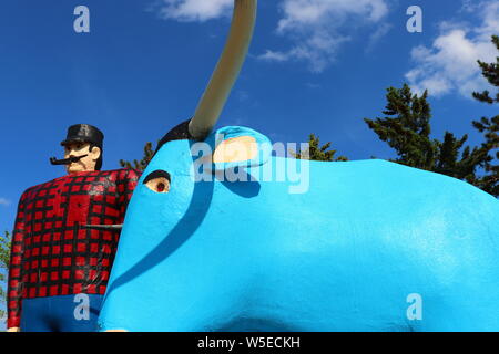 Paul & Babe Banque D'Images