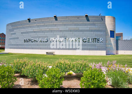 Buffalo, USA-20, Juillet 2019 : Burchfield Penney art center, un établissement d'enseignement et des arts partie de Buffalo State College Banque D'Images