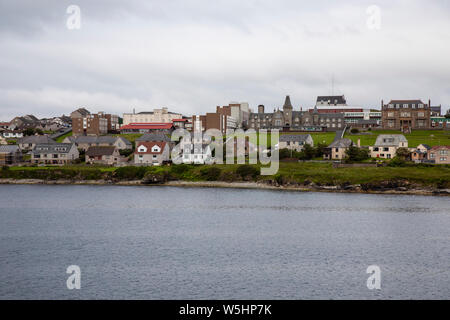 Le port de Lerwick, Mainland, Shetland Banque D'Images