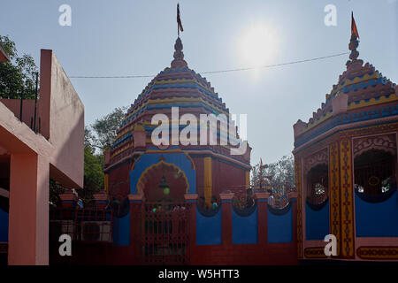 28 déc 2014 Chhinnamasta Temple dédié à la Déesse Chinnamasta, Rajrappa à Ramgarh district de Jharkhand EN INDE Asie Banque D'Images