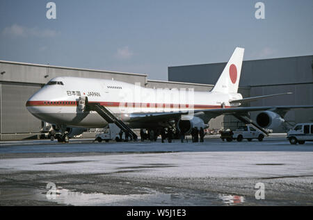 Boeing 747-47Japanische Luftwaffe JASDF C - Japanese Air Force / Japan Air Self Defense Force Boeing 747-47C - 20-1101 Banque D'Images