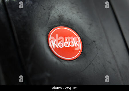 Logo Kodak, close-up Banque D'Images