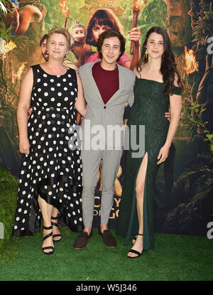 LOS ANGELES, CA - le 28 juillet : Nicholas Coombe assiste à la première mondiale de la Paramount Pictures' 'Dora et la ville perdue d'or" du Regal Cinemas L.A. Vivre le 28 juillet 2019 à Los Angeles, Californie. Banque D'Images