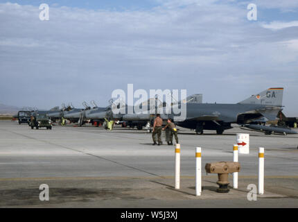 USAF United States Air Force McDonnell Douglas F-4F Phantom II Banque D'Images