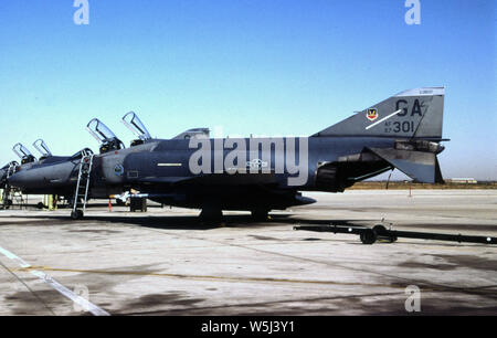 USAF United States Air Force McDonnell Douglas F-4F Phantom II Banque D'Images