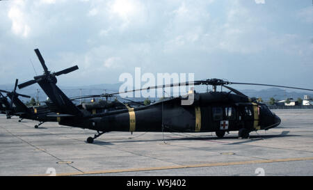 US ARMY / United States Army Sikorsky UH-60A Black Hawk Banque D'Images