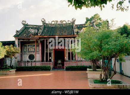 Déesse de la miséricorde Kuan Yin de culte à Bangkok en Thaïlande en Asie du Sud-Est Extrême-Orient Banque D'Images