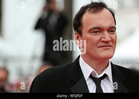 CANNES, FRANCE - 18 MAI : Quentin Tarantino assiste à la Wild Goose Lake le dépistage au cours de la 72e Festival de Cannes (Mickael Chavet) Banque D'Images